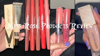 Miss Rose Silk Foundation Review💕 l Miss Rose Cosmetics💄💅 [upl. by Aterg156]