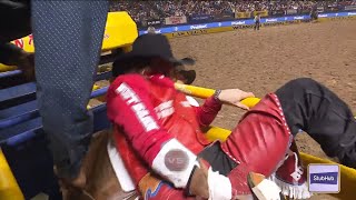 Rocker Steiner vs Right On Q  2024 NFR Round 2 [upl. by Arualana129]