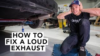 How To Fix A Loud 3Inch Exhaust [upl. by Llednik]