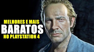 TOP 10  MELHORES JOGOS DO PS4 COM PREÇOS BAIXÍSSIMOS [upl. by Eillim]