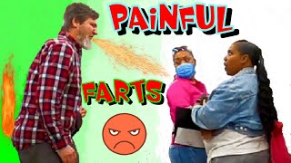 FARTING with PAINFUL Grunting amp Straining 😖💩 Funny Fart Prank 🤣 [upl. by Mini]