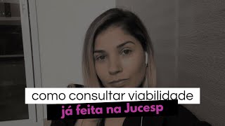 EP25  Como consultar a viabilidade já feita na Jucesp [upl. by Duj]