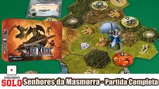 Mage Knight  Senhores da Masmorra  Partida Completa [upl. by Nnaeus]