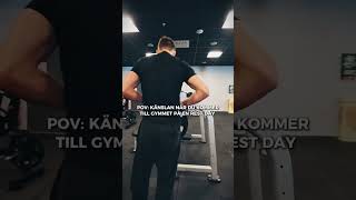 Känslan när man är på gymmet på en restday och allt bara går super träning gym [upl. by Hctub]