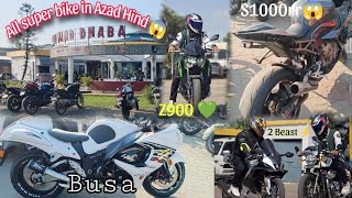 Azad Hind Dhaba NH2  Ride to azad hind Z900S1000rr Busa zx10r viralvideo caferacer explore [upl. by Annoda]