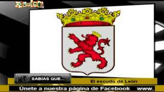 SABÍAS QUE El escudo de León EN CAZURRINES TV [upl. by Natsyrk]