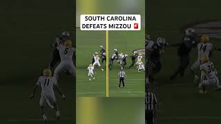 Rocket Sanders TD gives Gamecocks the win vs Missouri 🚀 shorts [upl. by Allac]