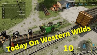 Western Wilds 10 Farming Simulator 22 Gameplay Xbox Series X Lets Play [upl. by Atenahs407]