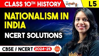 Nationalism in India NCERT Solutions  Class 10 History Chapter 2  CBSE 2025  UMANG [upl. by Sarazen]