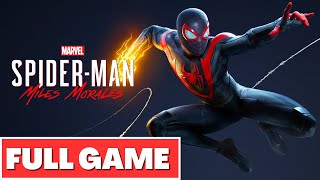 SPIDERMAN MILES MORALES Gameplay Walkthrough FULL GAME  No Commentary [upl. by Nabla447]