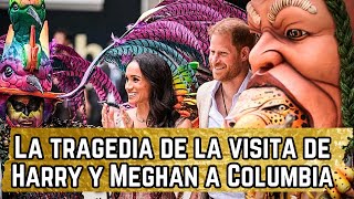 Meghan fue CAPTADA en video gritándole a Harry por no tomarle la mano en su gira por Colombia [upl. by Hulbert]