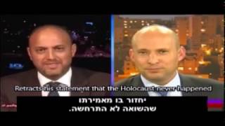 Bennett on BBC smashes Husam Zomlot a Palestinian Holocaust denier [upl. by Ahsiema]