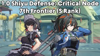 10 Shiyu Defense Critical Node  7th Frontier S Rank  Zenless Zone Zero [upl. by Zertnom]