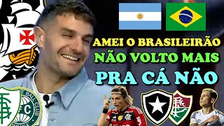 SINCERÃO CRAQUE DO VASCO METE O LOCO E ASSUSTA MÍDIA ARGENTINA  SOTELDO PAYET BRASILEIRÃO [upl. by Tedric812]