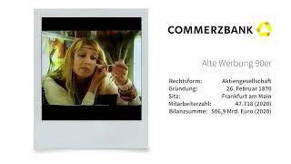 1990 Commerzbank Werbung [upl. by Ahseya]