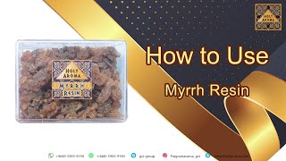 How to Use Myrrh Resin [upl. by Inafit]