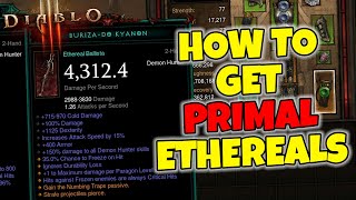 The NEW SECRET weapon in Diablo 3 Season 32  Primal Ethereal [upl. by Yanffit]