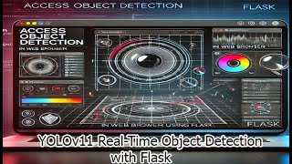 YOLOv11 Object Detection with Flask  Object Detection Web Application [upl. by Danais]