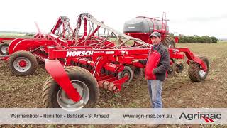 Tim Whitehead  Horsch Sprinter Air Seeder [upl. by Aihsakal133]