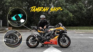 ZX25R AKU TAMBAH 5HP  Kawasaki Recall amp Motorcycle Modification [upl. by Octavus]