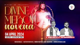 LIVE Divine Mercy Novena 4 April 2024 Divine UK [upl. by Acirahs305]