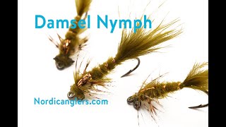 Fly tying quotDamsel nymphquot nymph Stepbystep tutorial [upl. by Ennyleuqcaj]