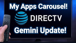 DirecTVNEW MY APPS Carousel [upl. by Nuahc793]