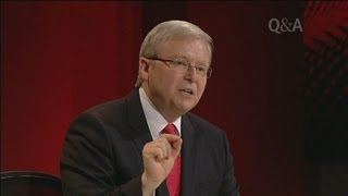 Rudd launches passionate gay marriage defence  QampA [upl. by Enalb]