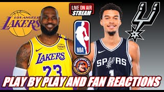 Los Angeles Lakers VS San Antonio Spurs NBA Live Stream [upl. by Torrell]