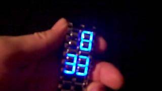 LED Watch  The Faceless LED Watch Band [upl. by Harlamert]