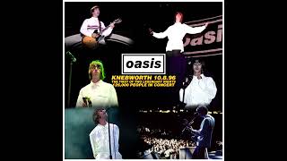 Oasis  Live in Knebworth 10th August 1996 [upl. by Aesoh]