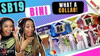 BINI and SB19 performance of Kabataang Pinoy  PBB Kumunity  Latinas Reaction  Minyeo TV 🇩🇴 [upl. by Sarette726]