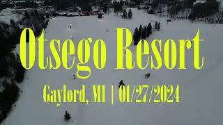 Otsego Resort  Skiing  01272024  Gaylord MI [upl. by Oninotna]