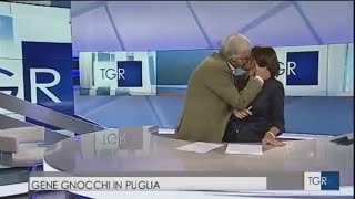 Father kissing her Daughter when he doesnt know that he is Live [upl. by Naed56]