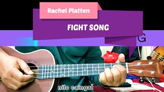 Fight Song Rachel Platten ukulele cover song [upl. by Dahl31]