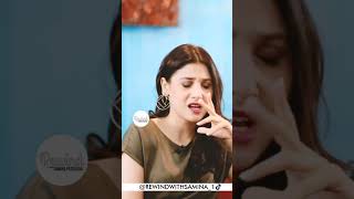 Why Should I Compromise 💔Hinaaltaf rewindwithsaminapeerzada shorts trending viral viralvideo [upl. by Acirtap118]