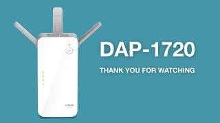 How to Set Up the AC1750 WiFi Range Extender DAP1720 [upl. by Rooney79]