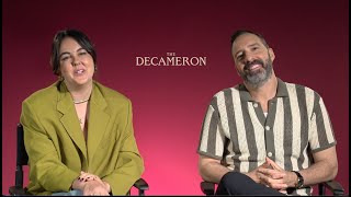 “The Decameron” Interview with Tony Hale and Creator Kathleen Jordan [upl. by Innad]