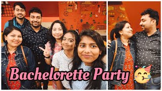 Bachelorette party  Celebration 🎊 food party vlog [upl. by Arbmat]