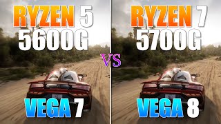 Ryzen 5 5600G vs Ryzen 7 5700G  Test in 5 Games in 2023 [upl. by Lleon]