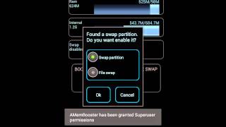 AMemBoost  swap enabler demo [upl. by Alanson327]