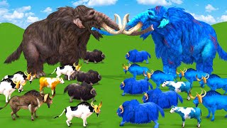 Wild Animals vs Zombie Animals Fight  Animals Transformation into Zombie Animals [upl. by Haianeb]