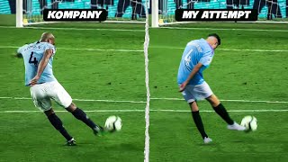 BEST GOALS IN FOOTBALL HISTORY RECREATED 2 [upl. by Irtemed838]