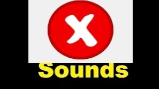 Incorrect Sound Effect All Sounds [upl. by Irafat]