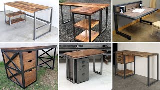 Metal Desk ideas  Computer Desk  Study table   Home Office Furniture [upl. by Arol]