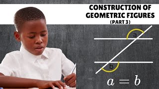 Grade 9 Construction Of Geometric Figures Part 3 [upl. by Dempster]