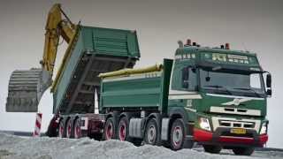 Volvo Trucks  A Volvo FMX 3way tipper truck building Copenhagen’s new metro line [upl. by Sokim]