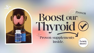 Thyroid Health Boost Supplements That Actually Lower Antibodies  Hypothyroidism  Thyroid [upl. by Ysied]