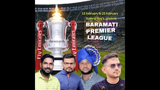 BARAMATI PREMIER LEAGUE 2024 DAY 10 [upl. by Assirrem]