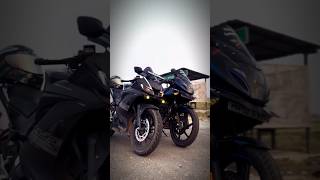 TWO BEAST IN ONE FRAME  R15 MODIFIED VS 220 MODIFIED shorts trending youtubeshorts rider reel [upl. by Lurline]